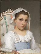 unknow artist Portrait of a young girl painting